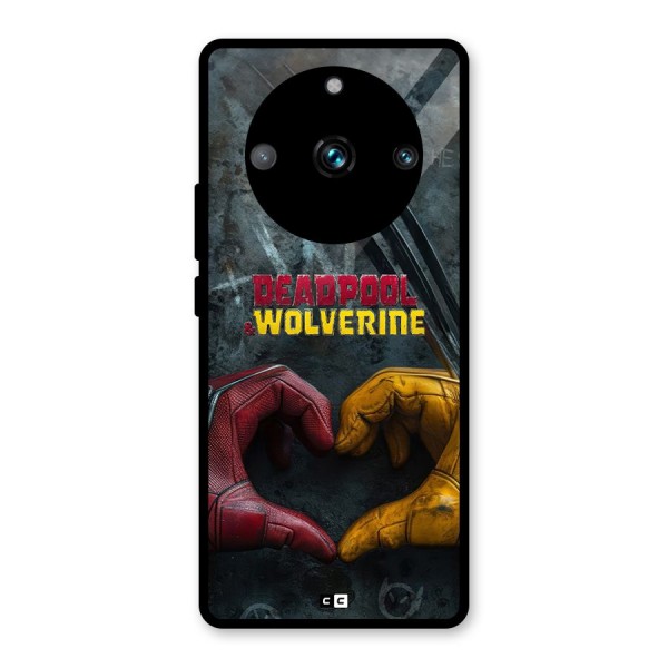 Wade Love Logan Glass Back Case for Realme 11 Pro