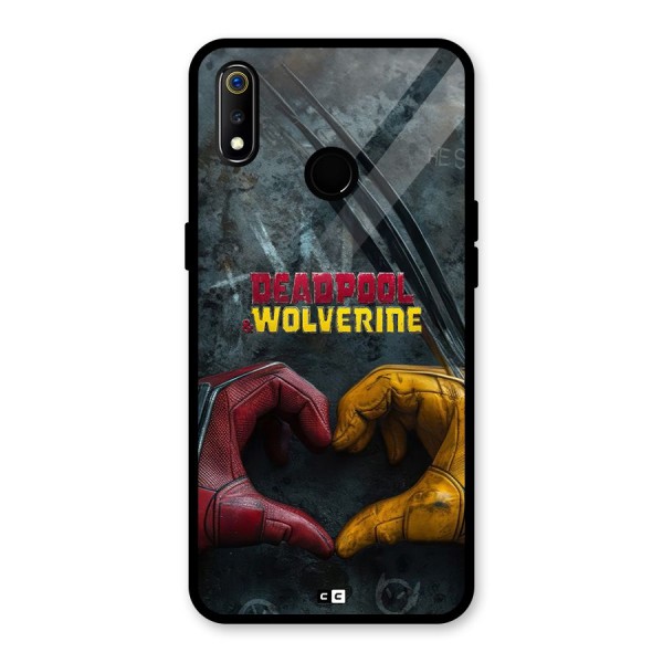 Wade Love Logan Glass Back Case for Realme 3i