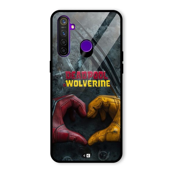 Wade Love Logan Glass Back Case for Realme 5 Pro