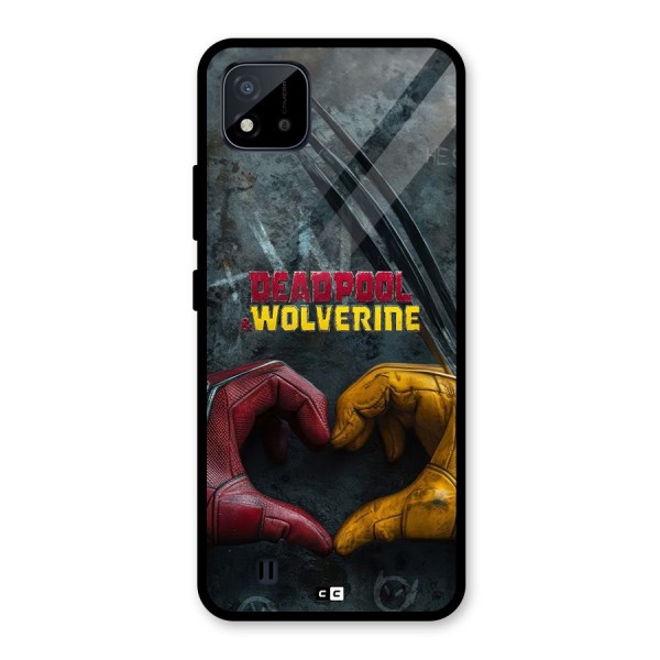 Wade Love Logan Glass Back Case for Realme C11 2021