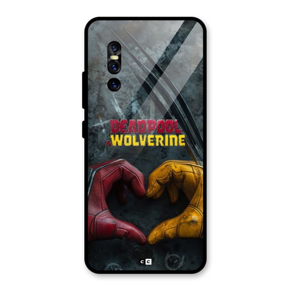 Wade Love Logan Glass Back Case for Vivo V15 Pro