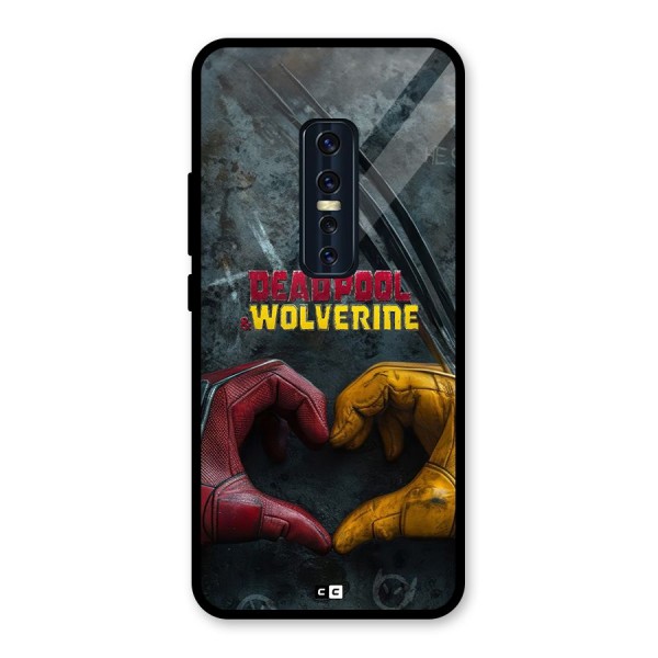 Wade Love Logan Glass Back Case for Vivo V17 Pro