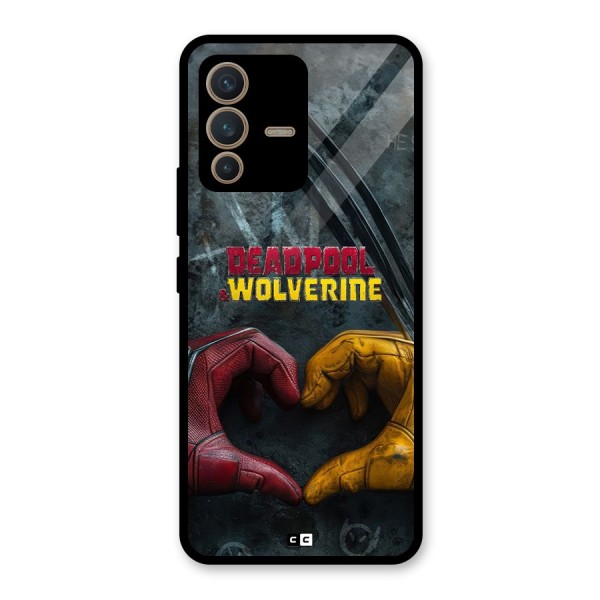 Wade Love Logan Glass Back Case for Vivo V23 5G