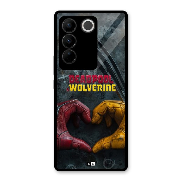 Wade Love Logan Glass Back Case for Vivo V27 Pro