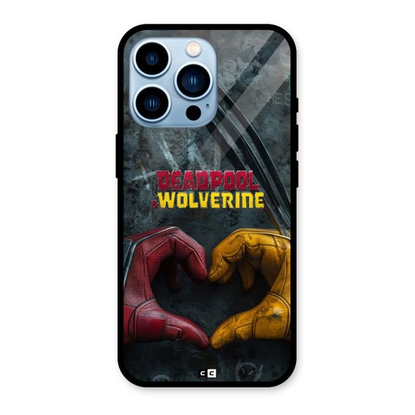 Wade Love Logan Glass Back Case for iPhone 13 Pro