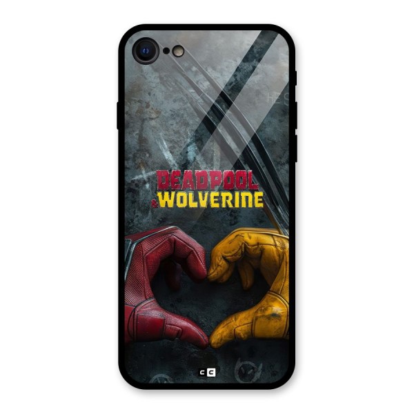 Wade Love Logan Glass Back Case for iPhone 8