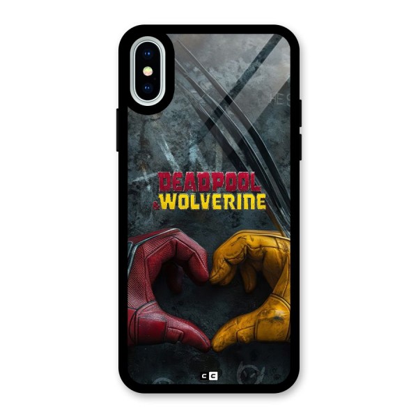 Wade Love Logan Glass Back Case for iPhone X