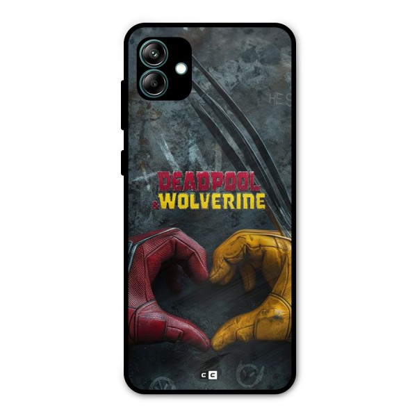 Wade Love Logan Metal Back Case for Galaxy A04