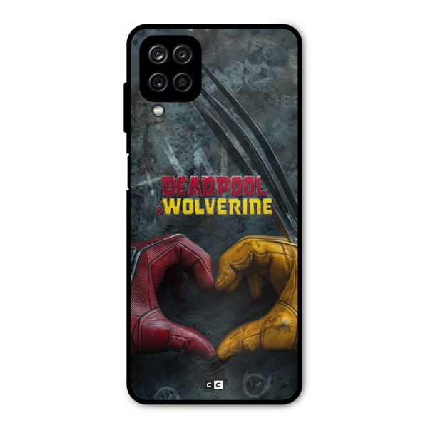 Wade Love Logan Metal Back Case for Galaxy A12