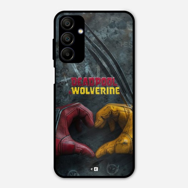 Wade Love Logan Metal Back Case for Galaxy A15 5G