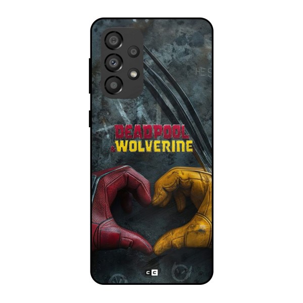 Wade Love Logan Metal Back Case for Galaxy A33 5G