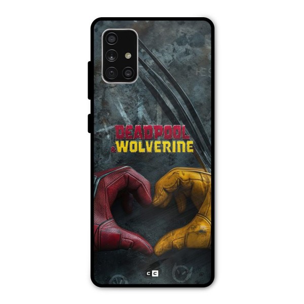 Wade Love Logan Metal Back Case for Galaxy A71