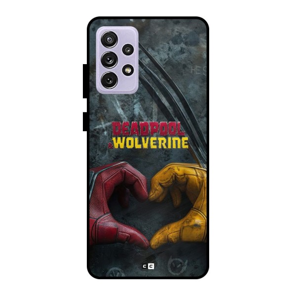 Wade Love Logan Metal Back Case for Galaxy A72