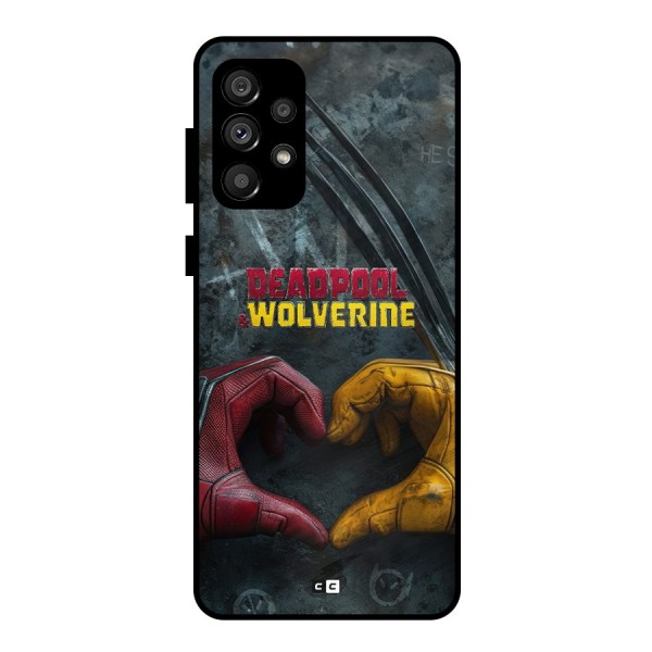 Wade Love Logan Metal Back Case for Galaxy A73 5G