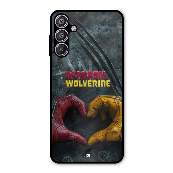 Wade Love Logan Metal Back Case for Galaxy F15