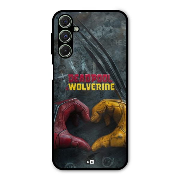 Wade Love Logan Metal Back Case for Galaxy F34