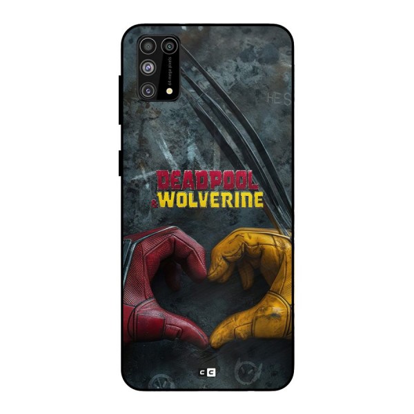 Wade Love Logan Metal Back Case for Galaxy M31