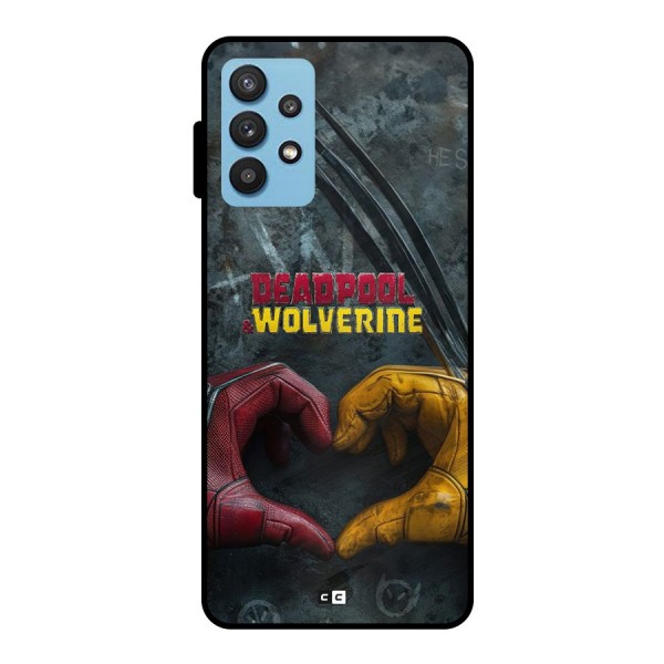 Wade Love Logan Metal Back Case for Galaxy M32 5G