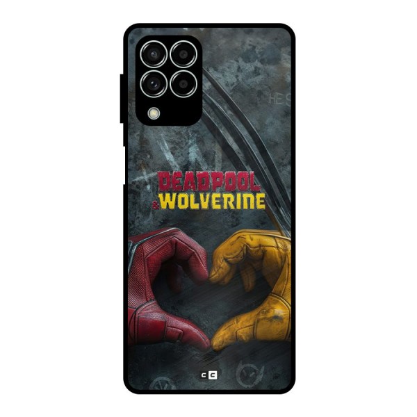 Wade Love Logan Metal Back Case for Galaxy M33