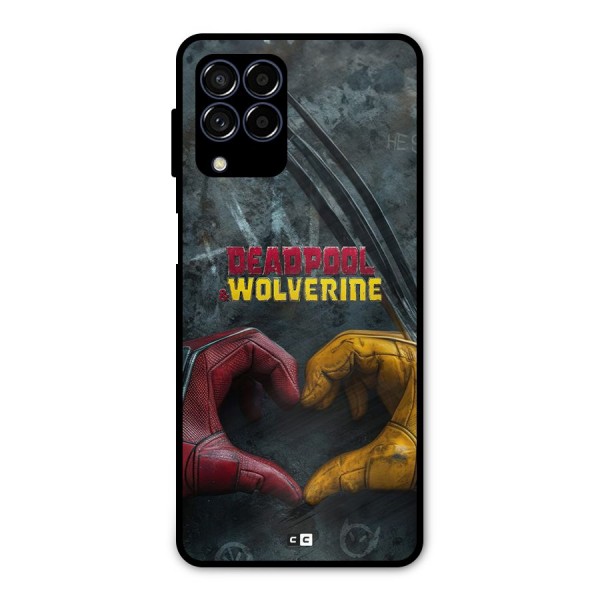 Wade Love Logan Metal Back Case for Galaxy M53 5G