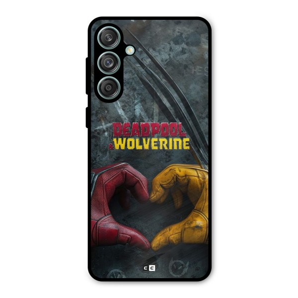 Wade Love Logan Metal Back Case for Galaxy M55 5G