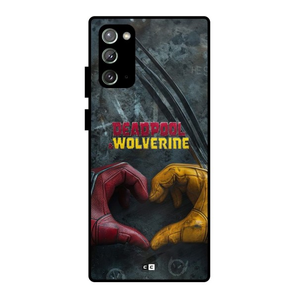 Wade Love Logan Metal Back Case for Galaxy Note 20