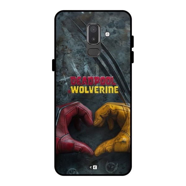 Wade Love Logan Metal Back Case for Galaxy On8 (2018)