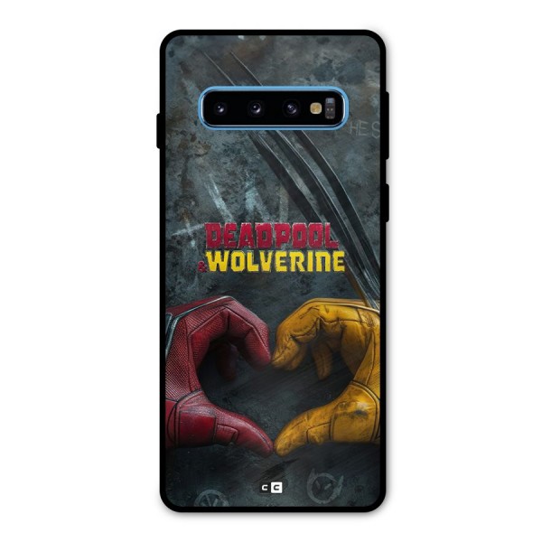 Wade Love Logan Metal Back Case for Galaxy S10