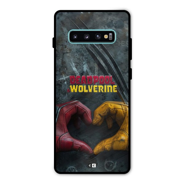 Wade Love Logan Metal Back Case for Galaxy S10 Plus