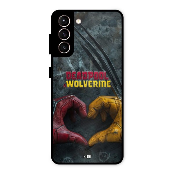 Wade Love Logan Metal Back Case for Galaxy S21 5G