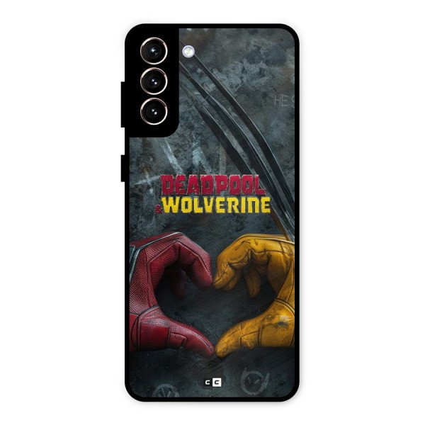 Wade Love Logan Metal Back Case for Galaxy S21 Plus