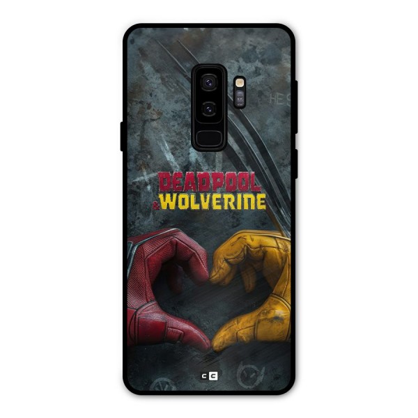 Wade Love Logan Metal Back Case for Galaxy S9 Plus