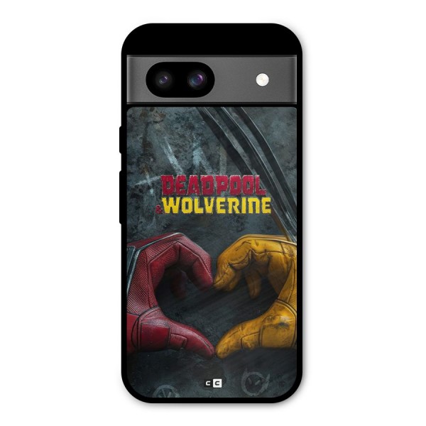 Wade Love Logan Metal Back Case for Google Pixel 8a