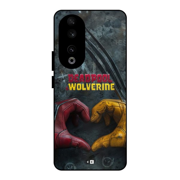 Wade Love Logan Metal Back Case for Honor 90