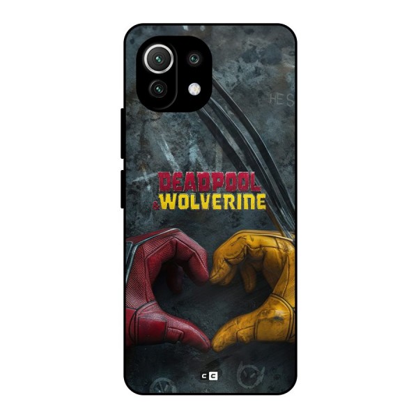 Wade Love Logan Metal Back Case for Mi 11 Lite