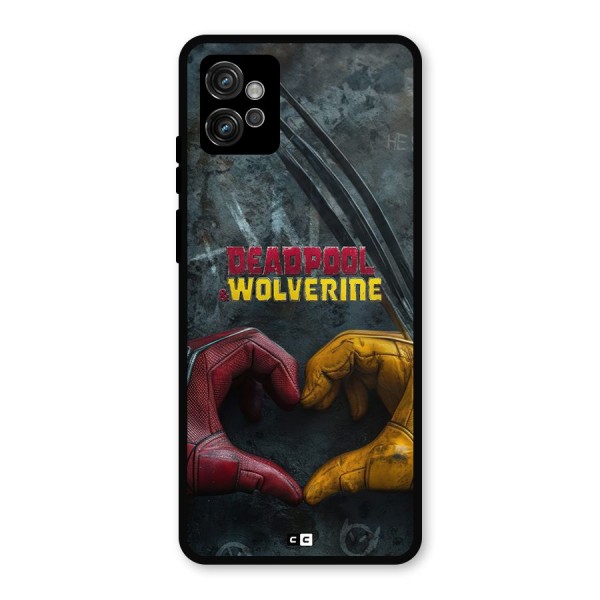 Wade Love Logan Metal Back Case for Moto G32