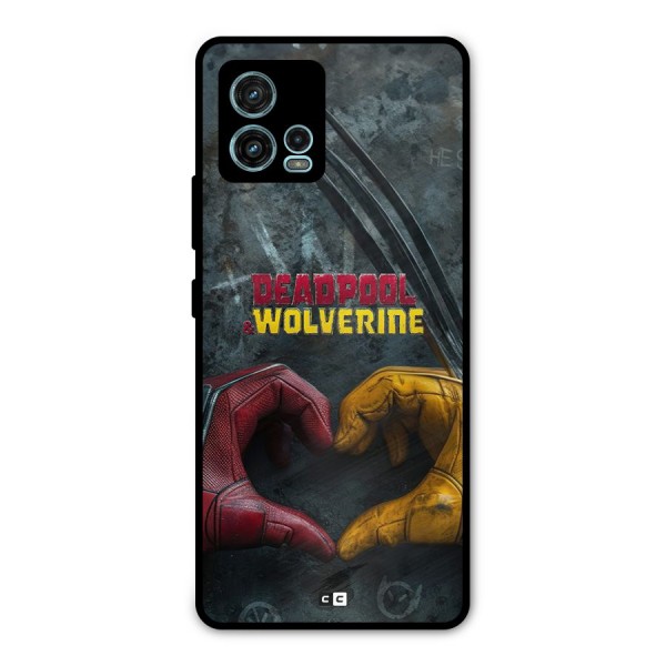 Wade Love Logan Metal Back Case for Moto G72