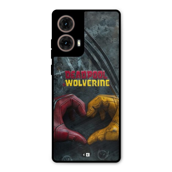 Wade Love Logan Metal Back Case for Moto G85