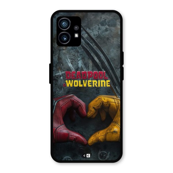 Wade Love Logan Metal Back Case for Nothing Phone 1