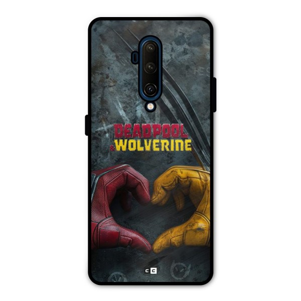 Wade Love Logan Metal Back Case for OnePlus 7T Pro