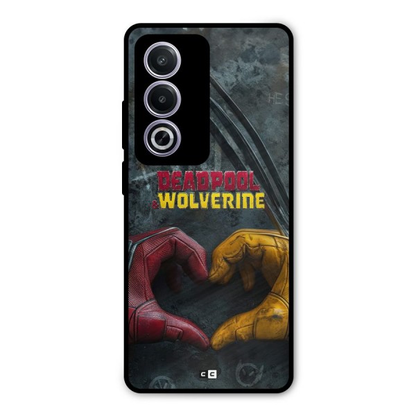 Wade Love Logan Metal Back Case for Oppo A3 Pro