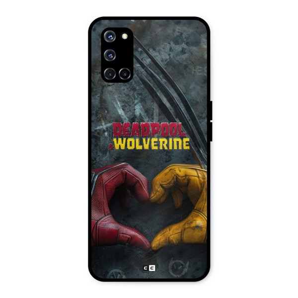 Wade Love Logan Metal Back Case for Oppo A52