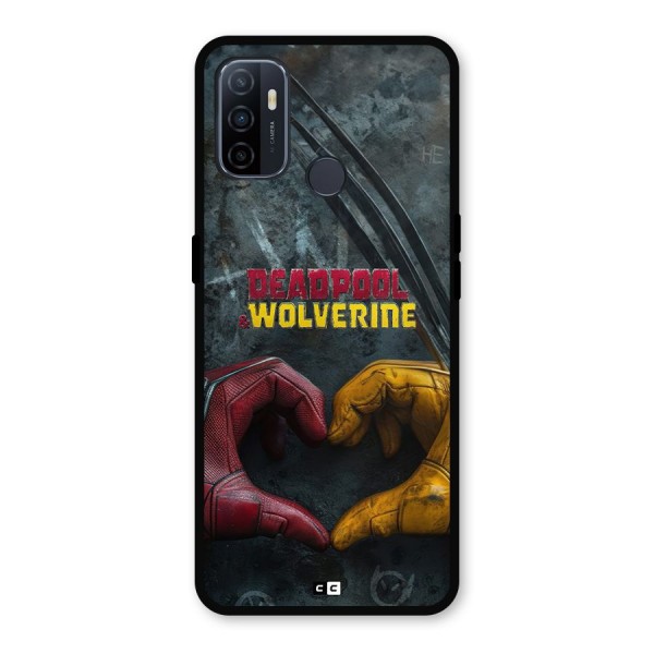 Wade Love Logan Metal Back Case for Oppo A53