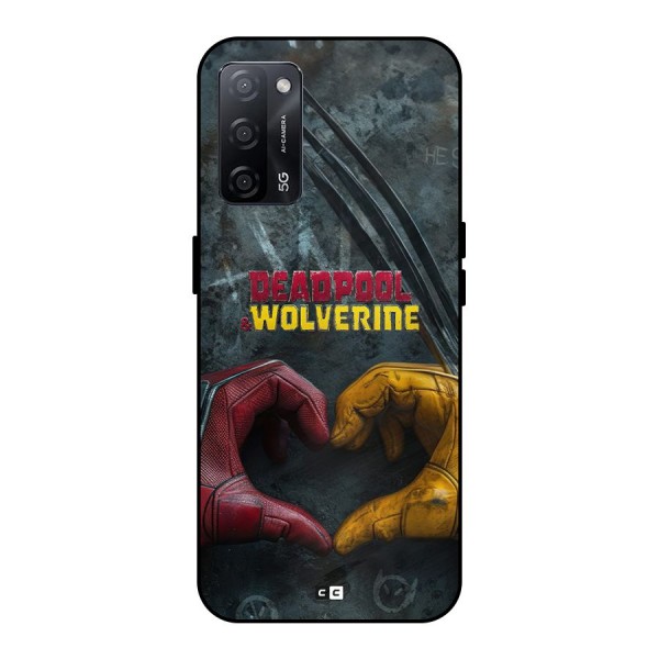 Wade Love Logan Metal Back Case for Oppo A53s 5G