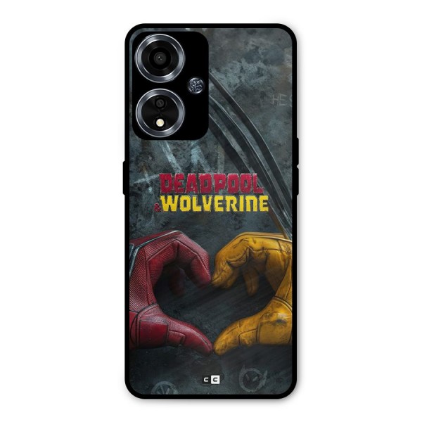 Wade Love Logan Metal Back Case for Oppo A59