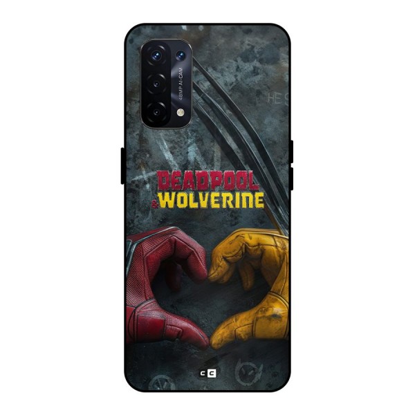 Wade Love Logan Metal Back Case for Oppo A74 5G