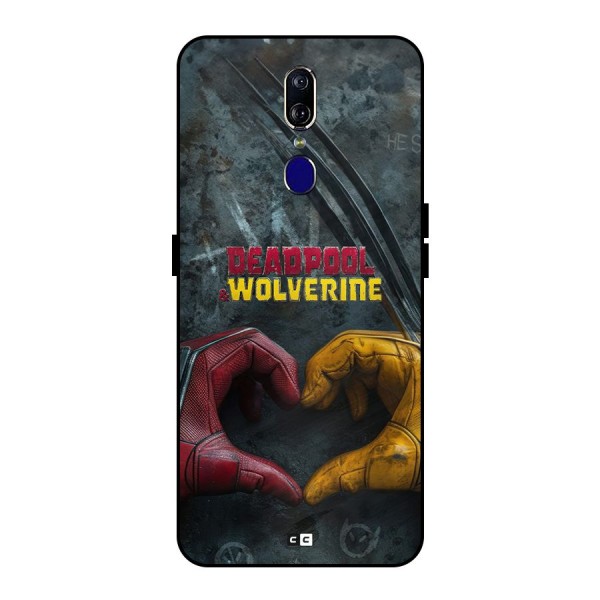 Wade Love Logan Metal Back Case for Oppo F11