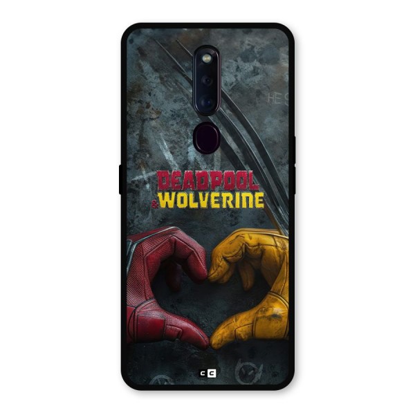 Wade Love Logan Metal Back Case for Oppo F11 Pro