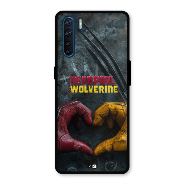 Wade Love Logan Metal Back Case for Oppo F15