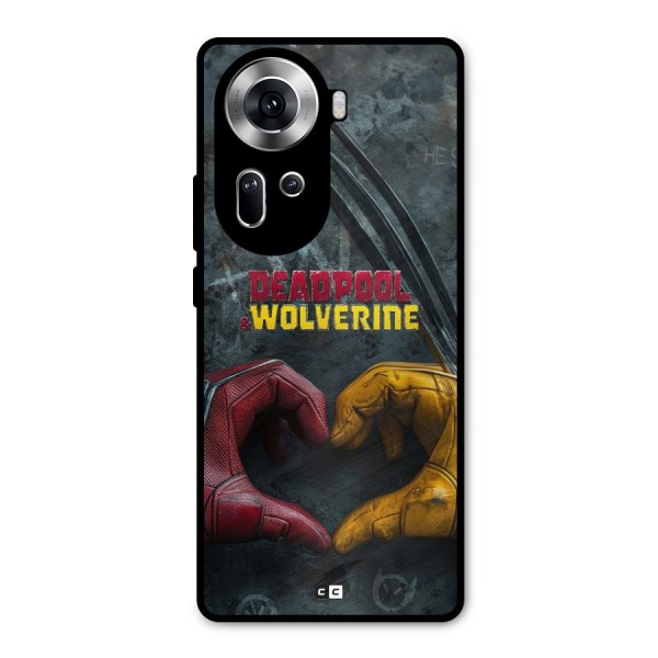 Wade Love Logan Metal Back Case for Oppo Reno11 5G